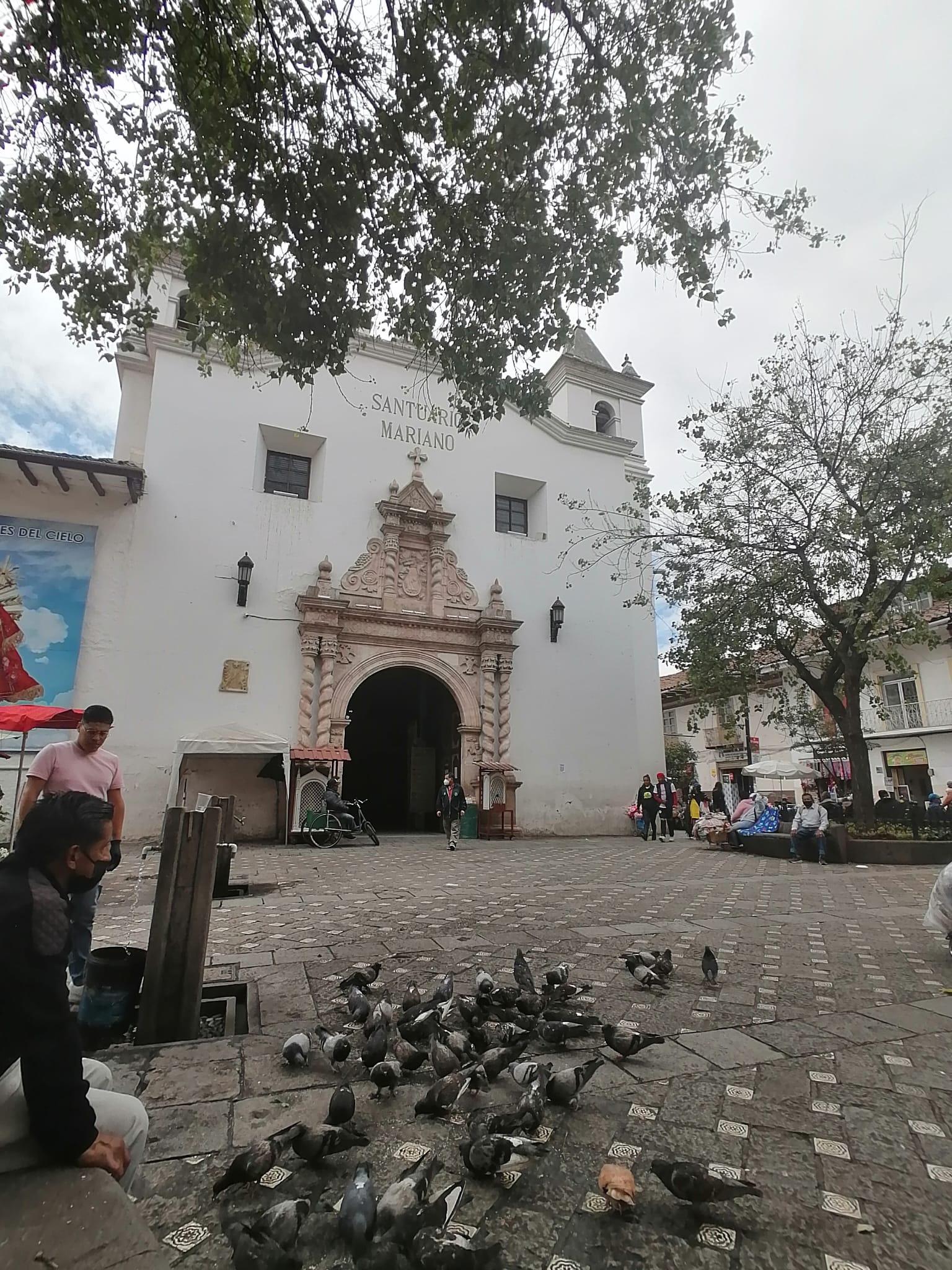 Square in Ecuador