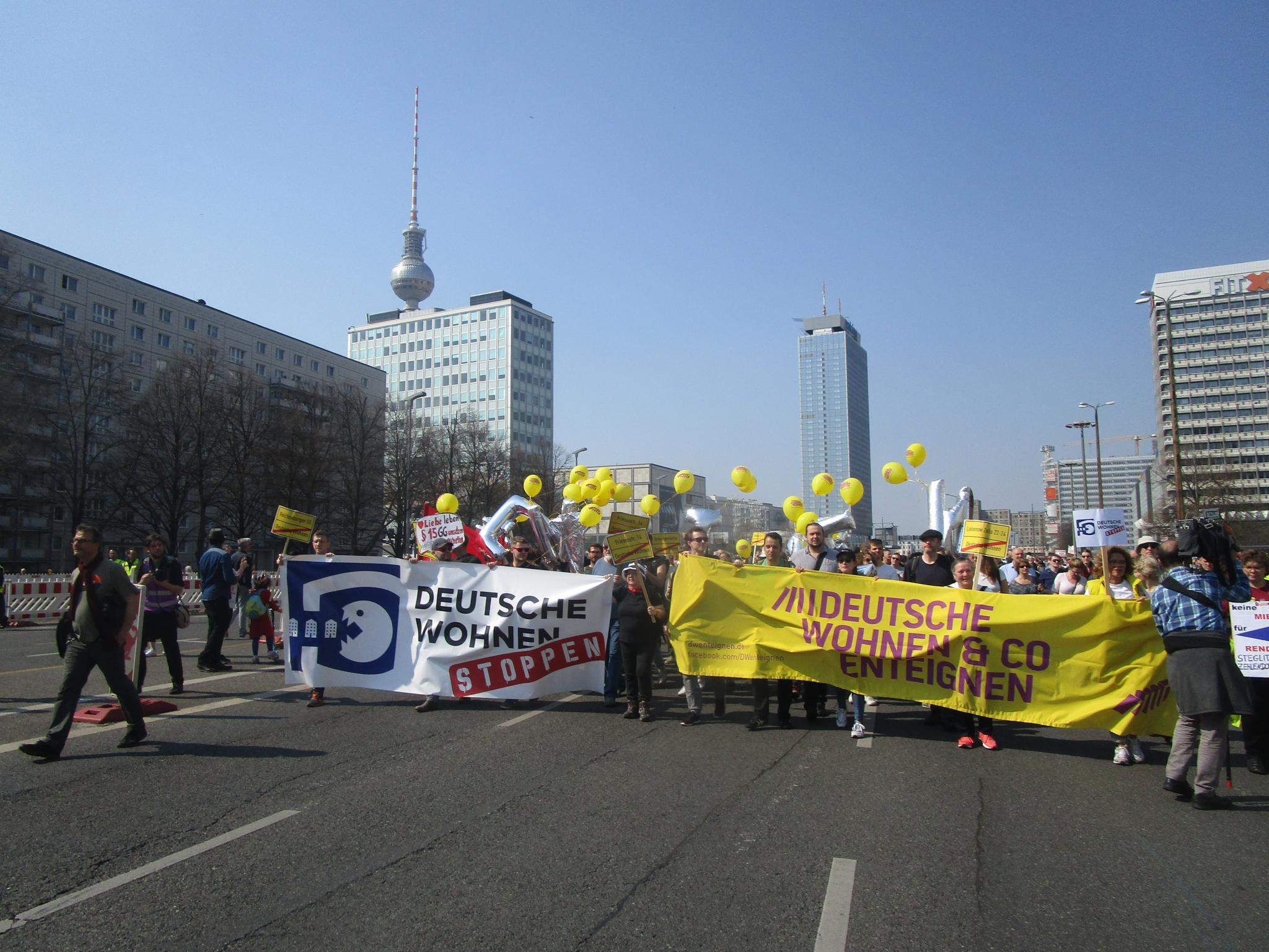 Protests Berlin DWE