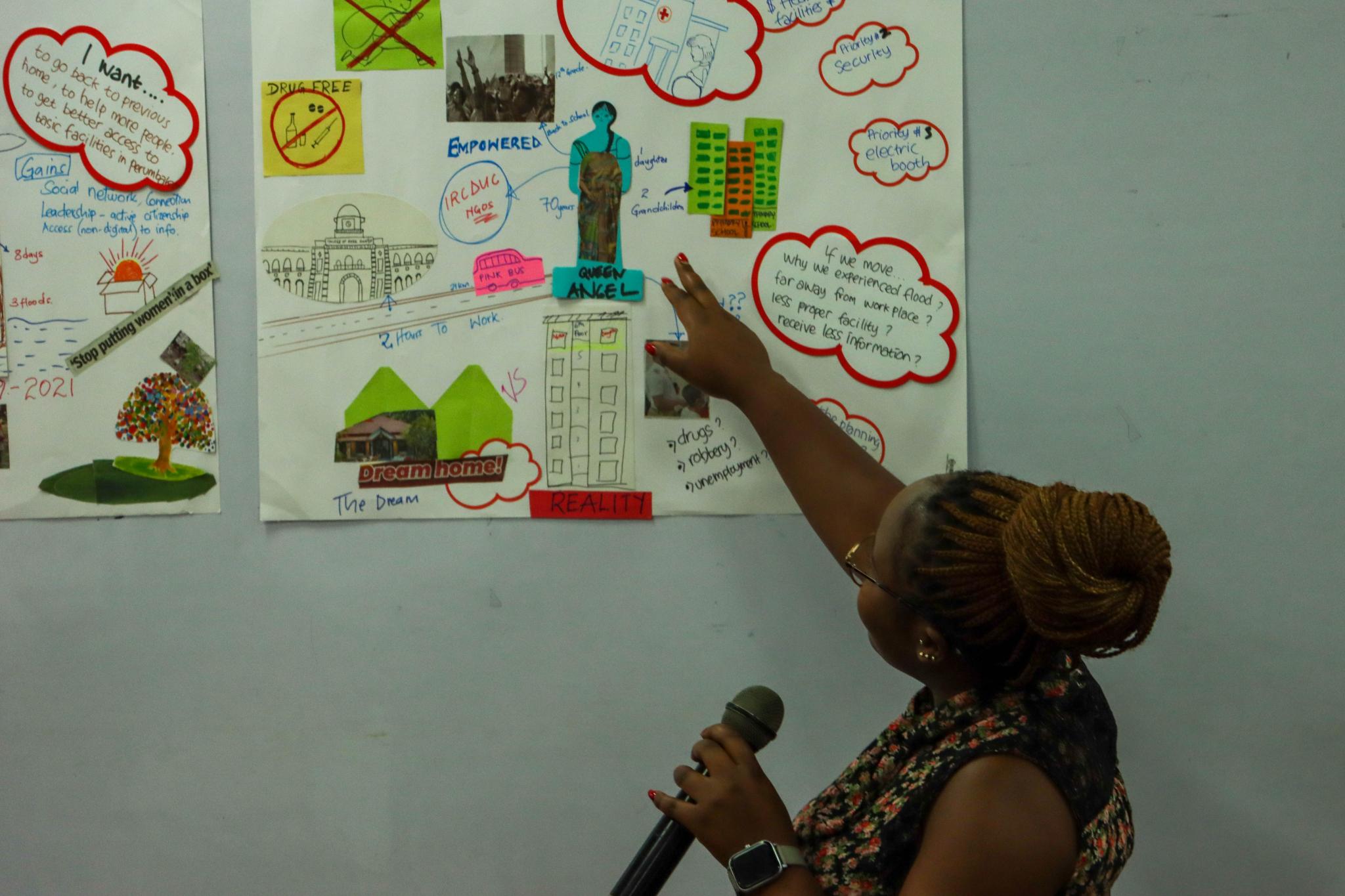 Beatrice Hati presenting