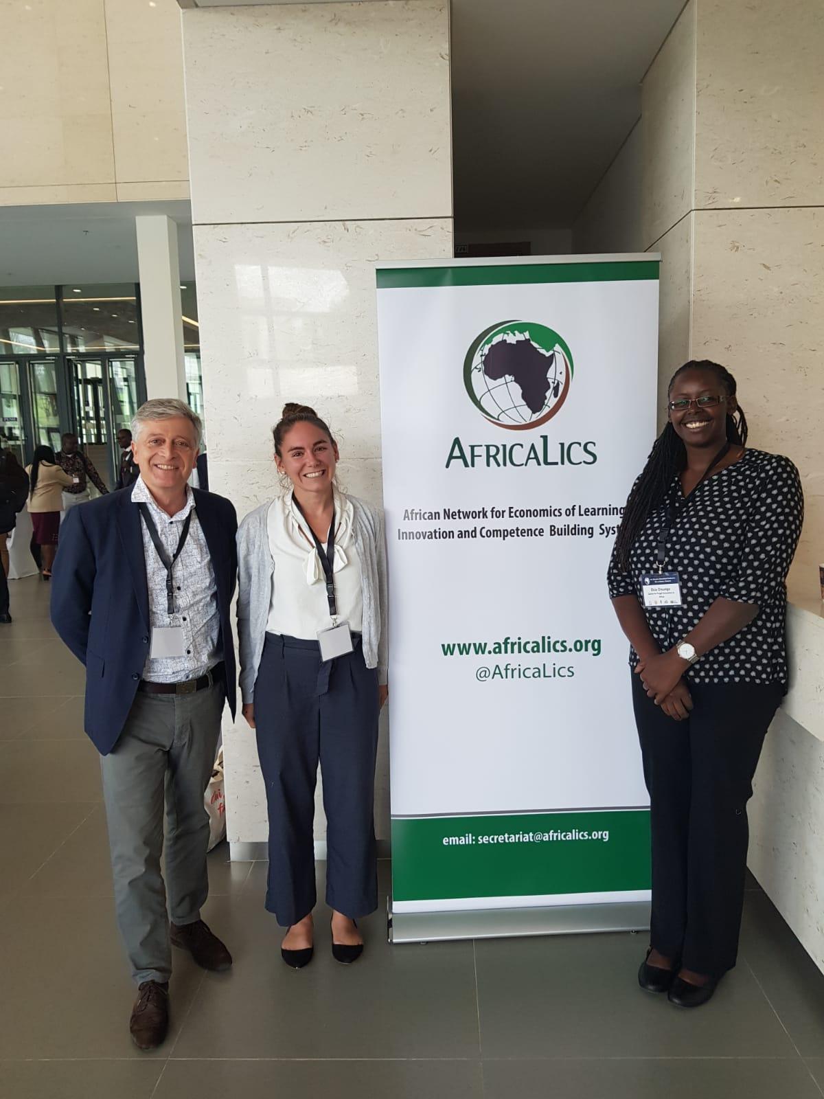 CFIA’s Kenya Hub representatives Elsie Onsongo, Rachel Howell and Peter Knorringa 