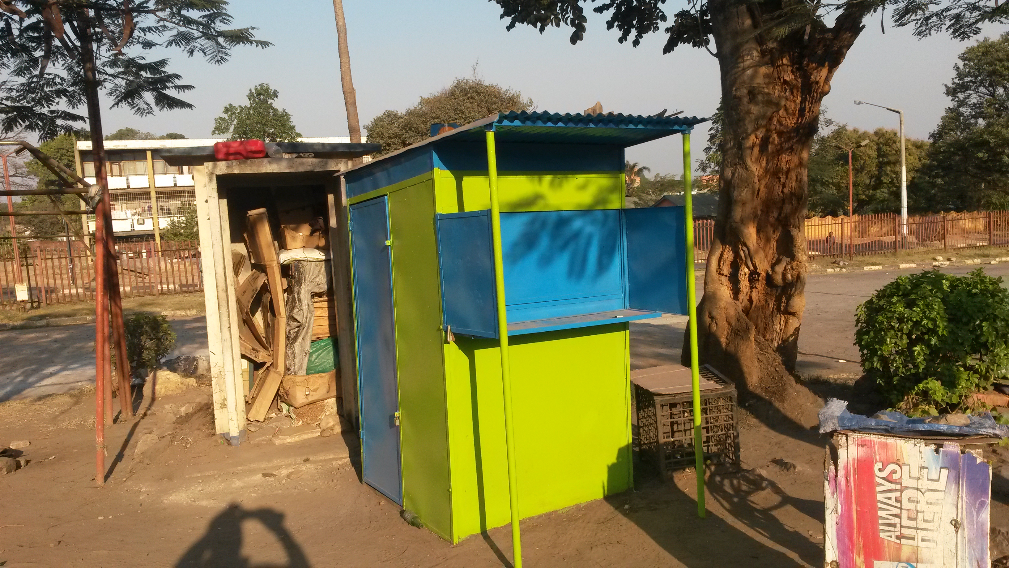 Zoona kiosk Kitwe, Zambia