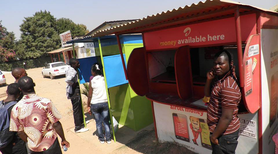 Mobile Money Kiosk Zambia
