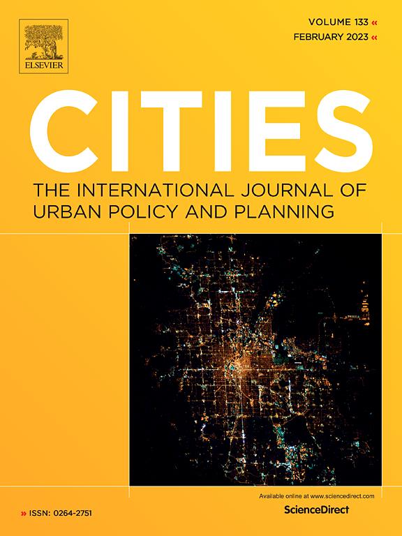 Cities journal | coverpage