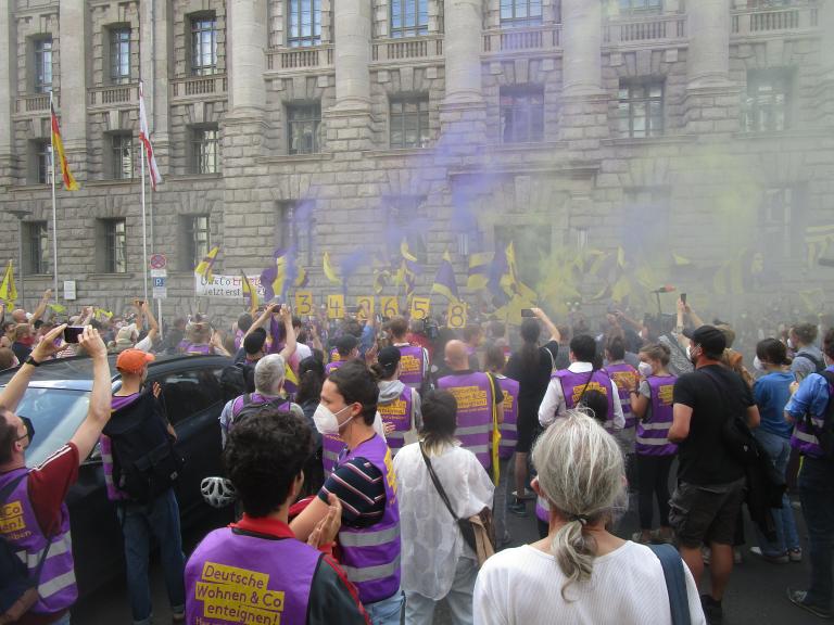 Protests DWE Berlin senate