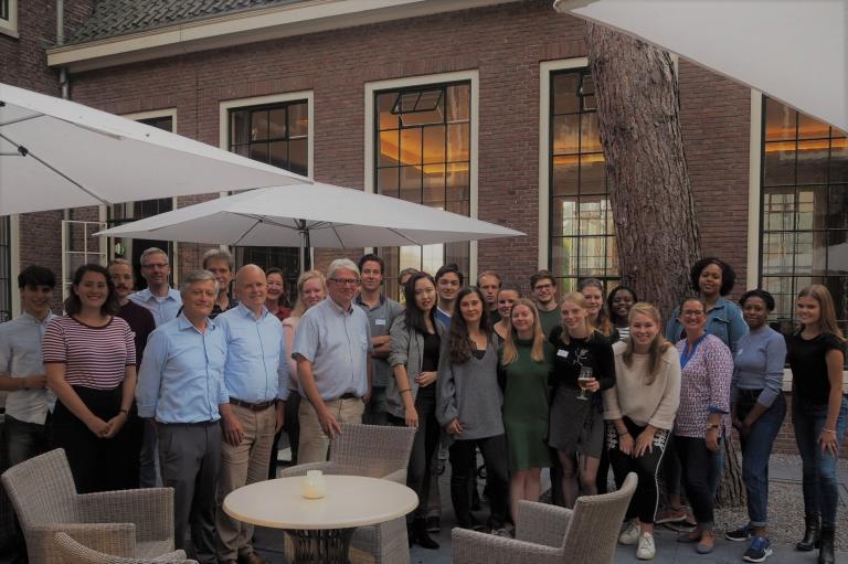 The launch of the minor was toasted upon at the Faculty Club