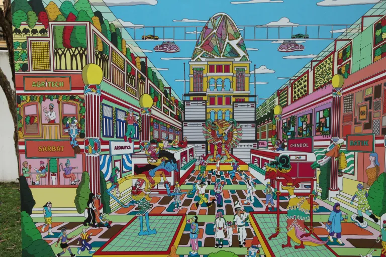 Mural from Singapore