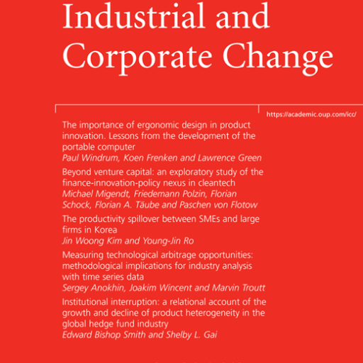 CFIA Publications; Industrial and Corporate Change; Volume 26, Issue 6, 1 December 2017, Pages 1089–1108