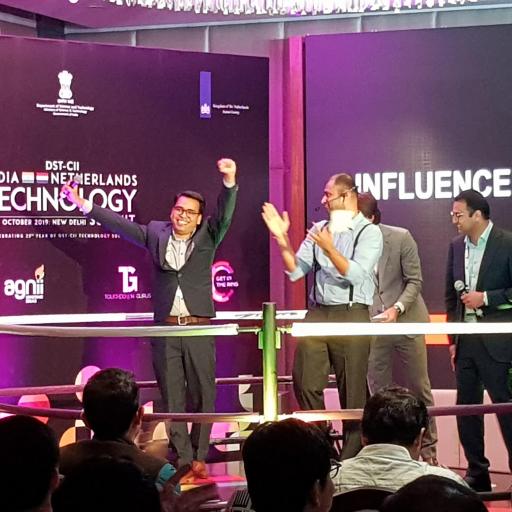 Frugal hydropump start-up wins the Start Up Pitching Competition at the Netherlands-India Technology Summit.