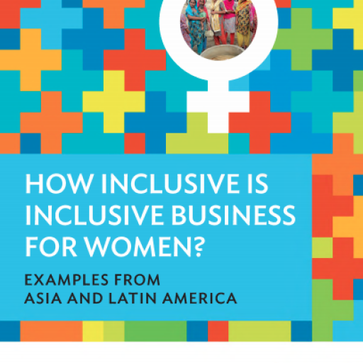 CFIA Publications How Inclusive is Inclusive Business for Women? Cases in Latin America and Asia.