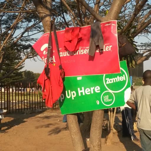 Mobile phone top ups in Zambia